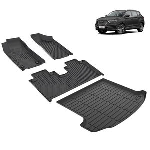 Tappetini <span class=keywords><strong>Auto</strong></span> Premium in Cina impermeabili tappetini per <span class=keywords><strong>Auto</strong></span> Tpe personalizzati tappeti con bagagliaio bagagliaio per bagagliaio tappetini Cargo per SWM G01 2021-2025 - Product Image 2