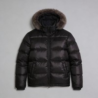 Blouson d'hiver matelassé personnalisé pour homme, épais, chaud, réversible, à capuche, motif lettres, design de créateur