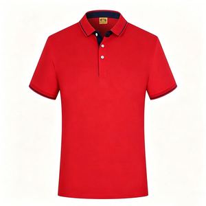 Chemises polo d'affaires à manches courtes personnalisées en spandex/polyester respirant anti-rides multicolores, t-shirts avec logo personnalisé - Vêtements de travail - Product Image 6