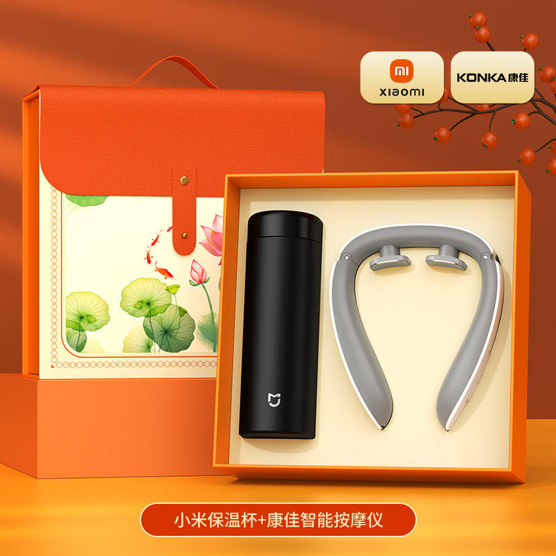 Xiaomi Thermos Cup, เครื่องนวดคอ Konka (สีดำ)