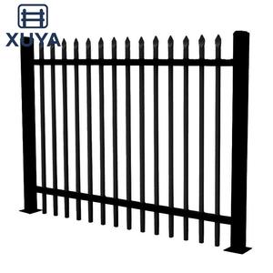 Paneles de Cerca de Acero Galvanizado con Recubrimiento Negro, Cerca de Seguridad Decorativa para Residencias y Villas, para Jardín Exterior - Product Image 6