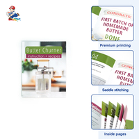 Service d'impression de livres à piqûre à cheval sur papier couché et papier d'art de qualité supérieure pour brochures d'entreprise et manuels d'instructions avec impression numérique