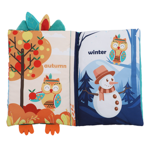 หนังสือผ้าสำหรับเด็กสี่ฤดูกาลเพื่อช่วยให้เด็กๆ แยกแยะฉากของสี่ฤดูกาล - Product Image 5