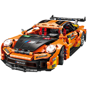 BK6801 SERIE DE <span class=keywords><strong>CIENCIA</strong></span> <span class=keywords><strong>Y</strong></span> <span class=keywords><strong>TECNOLOGÍA</strong></span> coche de carreras 1032 Uds modelo de montaje juguete de bloques de construcción de partículas - Product Image 1