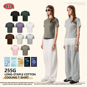 All'ingrosso t-shirt da <span class=keywords><strong>donna</strong></span> in bianco di cotone 100% pesante personalizzata <span class=keywords><strong>Oversize</strong></span> pettinata t-shirt stampa grafica di <span class=keywords><strong>abbigliamento</strong></span> produttori - Product Image 3