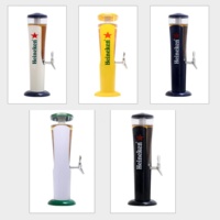 Distributeur de boissons en plastique transparent pour usage commercial (bars, hôtels, restauration rapide) - Seau à jus, distributeur rapide de boissons