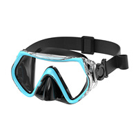 Équipement de plongée sous-marine professionnel pour masque de plongée sous-marine Masque de plongée adulte avec masque nasal Snorkeling