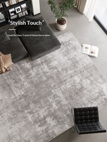 Teppich Wohnzimmer 2025 Neu Luxuriös Hochwertig Zuhause Sofa Couchtisch Schlafzimmer Bettvorleger Kunstkaschmir Mikrofaser Haustierfreundlich