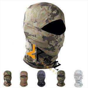 Pasamontañas de neón con tres orificios para esquí, con cremallera dorada, máscara facial con dientes estilo gangster para chicas jóvenes y populares - Product Image 1