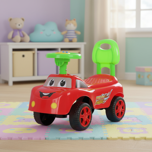 Voiture à pédales pour enfant, prix bas, haute qualité, carrosserie en plastique, 4 roues, alimentée par batterie, pour les enfants de <span class=keywords><strong>2</strong></span> à 4 ans - Product Image 1