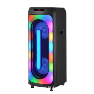 JBA Dual 12 Inch Bluetooth <b>Speaker</b> 3060W Party Outdoor Karaoke With Battery <b>USB</b> TF Card Support - Product Image 3