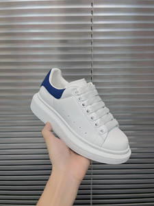 Nouvelles chaussures blanches MQ 2025 pour hommes et femmes, en cuir de vache, semelle épaisse, respirantes, décontractées, sportives, polyvalentes, chaussures pour amoureux - Product Image 2