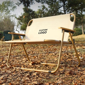 Silla de camping exterior plegable doble extendida personalizada SILLA DE exterior impermeable y duradera - Product Image 1