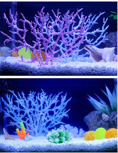 Tanque de peces Paisaje Simulación Coral <span class=keywords><strong>Agua</strong></span> Hierba Resina Coral <span class=keywords><strong>Acuario</strong></span> Paquete Adornos de coral duro y muerto - Product Image 5