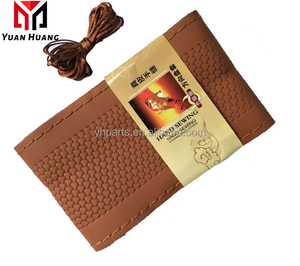 Funda para <span class=keywords><strong>volante</strong></span> deportivo <span class=keywords><strong>de</strong></span> <span class=keywords><strong>cuero</strong></span> <span class=keywords><strong>natural</strong></span> cosida a mano Universal SF149 - Product Image 5