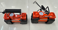 Pompe à air automatique pour voiture à 2 cylindres, gonfleur de pneus, pompe à air pour vélo, moto, voiture, compresseur universel pour voiture