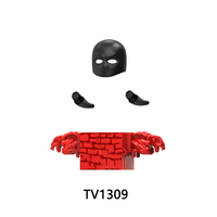 Superhéroes Punisher Peter Parker Scorpion Daredevil, Mini Bloques de Construcción Educativos para Niños, Colección de Figuras de Juguete al por Mayor