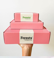 Boîtes à bijoux élégantes en papier avec logo, emballage lavande, boîte cadeau personnalisée avec logo, boîte d'expédition en carton 25x13, boîte d'expédition postale