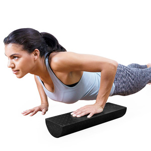 Rodillo de Espuma EPP Semicircular, Bloque de <span class=keywords><strong>Yoga</strong></span>, Asistente <span class=keywords><strong>para</strong></span> Ejercicios de Columna Cervical y Lumbar, Entrenador de Equilibrio - Product Image 3