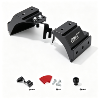 Support de fixation en alliage d'aluminium de haute qualité pour projecteur de poteau A, pour éclairage de travail LED sur capot GWM Cannon Poer Pao, accessoires tout-terrain