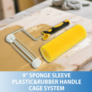 <span class=keywords><strong>Rodillo</strong></span> de pintura de pared profesional de espuma de alta densidad con textura de panal decorativa de esponja de 9 pulgadas - Product Image 3