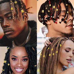 Gold Hair Jewelry <b>Braid</b> Tuefuzy Pcs Hair Dreadlock <b>Accessory</b> Metal Gold <b>Braids</b> Rings Cuffs Clips For Dreadlock <b>Accessory</b> Jewelry - Product Image 6