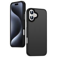 Coque de téléphone portable ultra-fine en TPU mat antichoc et anti-rayures pour iPhone 17 16 15 14 13 12 11 Pro Max Plus, design simple