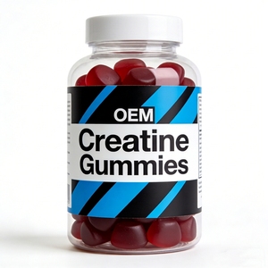 Complément alimentaire HealthNova sans sucre, gommes à la créatine monohydrate, gommes à la créatine, nutrition sportive, multivitamines pour hommes, gommes - Product Image 1
