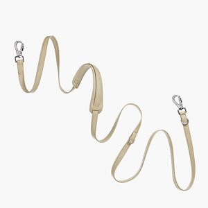 حبل للكلاب مخصص عالي الجودة جلد نباتي قابل للنقل وسادة كتف حرة اليدين للكلاب 2 - Product Image 3