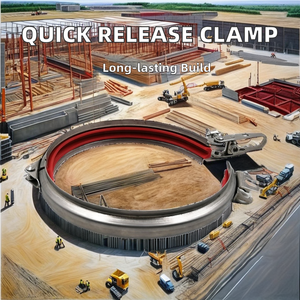 Metalheng Abrazadera Rápida Ajustable de Acero Inoxidable 304 Galvanizado de 1/4, 1/2, 2, 5 y 8 Pulgadas, Fabricada en Hebei - Product Image 2