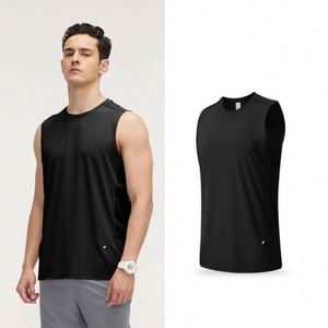 Chaleco Deportivo Personalizado de Secado Rápido para Maratón, Tejido, Casual, Cuello Redondo, Reversible, para Hombre, Entrenamiento, Running - Product Image 3