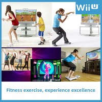 Console de jeu Wii U originale avec contrôle de mouvement, édition Tiramisu, version HD améliorée, disque dur 500 Go, batterie 3600 mAh, Chine