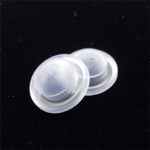 Tùy chỉnh đúc nhà sản xuất sản phẩm cao su nhỏ chính xác Silicone Mũ kiểm tra van - Product Image 4