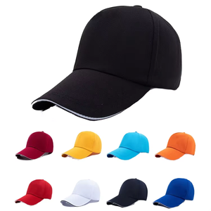 Vente en gros de casquettes de baseball unisexes à 5 panneaux pour le sport en plein air logo d'impression brodé personnalisé - Product Image 1