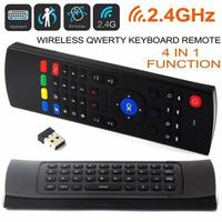 Remote Control Keyboard Nirkabel MX3 Air Fly Mouse 2.4 GHz Berkualitas Tinggi untuk PC dan Android TV