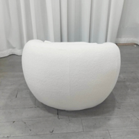 Ensemble de canapés sectionnels de style européen contemporain OKI, fauteuil d'appoint de luxe, canapé pivotant en tissu, salon, hôtel, velours, meubles pour la maison