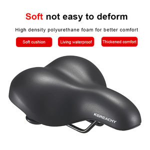 KEREACHY fábrica <span class=keywords><strong>mejor</strong></span> precio impermeable cómodo silicona a prueba de golpes bicicleta cojín bicicleta sillín bicicleta asiento - Product Image 4