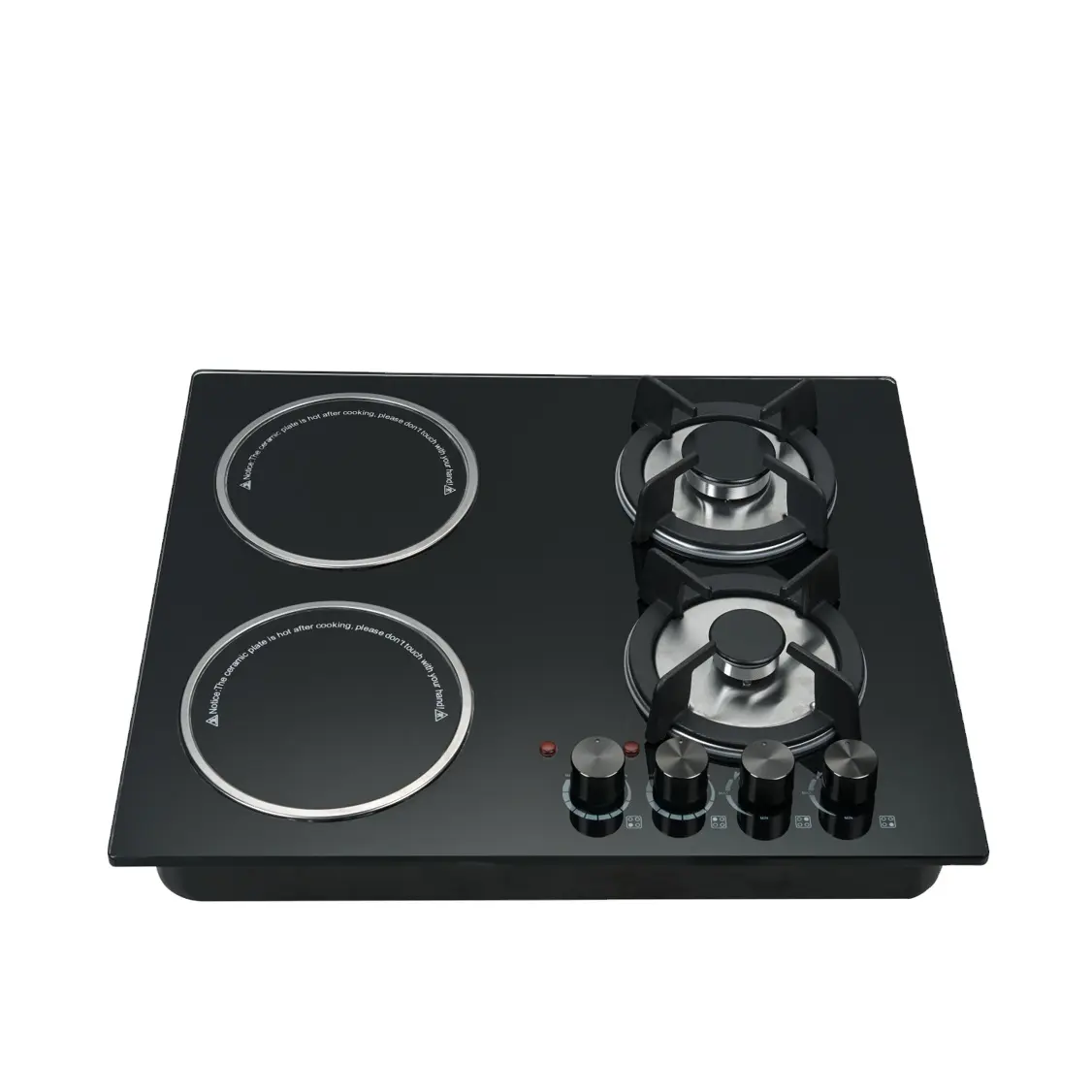 Cocina de gas de vidrio, 4 quemadores, Cocina de Inducción, precio al por mayor, 4 quemadores