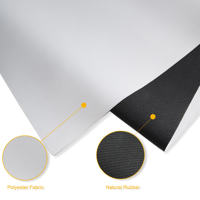 AY Tapis de souris de jeu en caoutchouc polyester blanc personnalisé Rouleau de matériel chauffé par sublimation vierge Stock disponible
