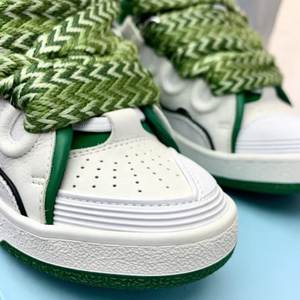 Zapatillas Casuales de Diseñador Lanvine 2026 para Hombre y Mujer, Zapatillas Deportivas de Plataforma de Cuero Genuino Repujado de Lujo, Zapatillas Deportivas para Exteriores - Product Image 1