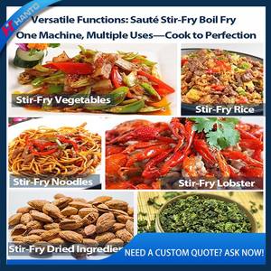 <span class=keywords><strong>Robot</strong></span> <span class=keywords><strong>de</strong></span> <span class=keywords><strong>Cocina</strong></span> Industrial Automático para Arroz Salteado, Wok Giratorio a Gas y Eléctrico para Restaurantes - Product Image 5