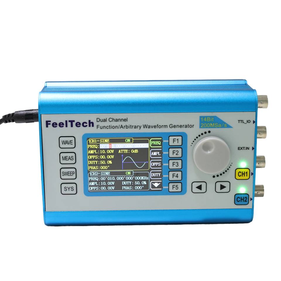 Two Channel Pulse Generator FY2300 Two Channel Waveform Generator with Frequency Counting and Pulse ...