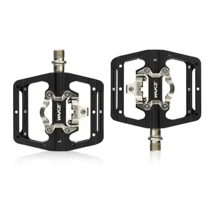 Pedal Autoblocante de Aluminio WAKE MTB, Pedal <span class=keywords><strong>SPD</strong></span> CR-MO, Accesorios para Bicicleta - Product Image 1