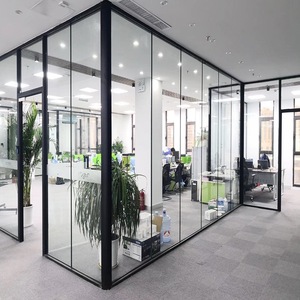 Bán buôn có thể tháo rời cách âm Tempered Glass tường phân vùng khung nhôm cho phòng ngủ phòng khách nhà bếp ăn uống ngoài trời - Product Image 6