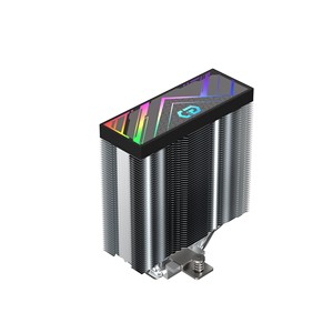 Refroidisseur d'air pour processeur d'ordinateur Single Tower Y400B, compatible AMD AM4/AM5, en aluminium, pour boîtier PC, avec ventilateur ARGB - Product Image 3