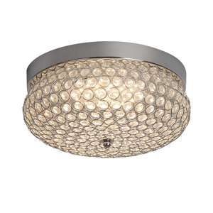 Zeal Lighting Lámpara de techo LED de cristal redondo de lujo de diseño moderno para dormitorio Balcón Pasillo - Product Image 6