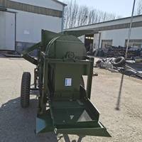 Batteuse multifonctionnelle diesel 12 CV à haute efficacité pour le traitement des céréales (sorgho, millet, maïs, soja) pour la récolte agricole HJ-950