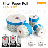 Rouleau de papier filtre B-100 Original Neuf B-30 B-32 B-50 pour système de nettoyage d'huile hydraulique de machine de moulage par injection