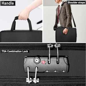 Organizador de Documentos Ignífugo e Impermeable OEM, Almacenamiento de Fibra de Vidrio con Múltiples Bolsillos y Bolsillos de Malla para Dinero, Bolsas Ignífugas - Product Image 3