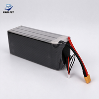 Batterie FPV UAV longue portée 22,2V 16000mAh~22000mAh, 40% plus légère que le boîtier en acier, connecteur personnalisé XT90, fabrication OEM ODM